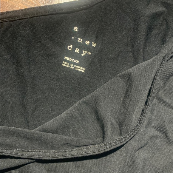 a new day Black One-Shoulder Top - Picture 2 of 2